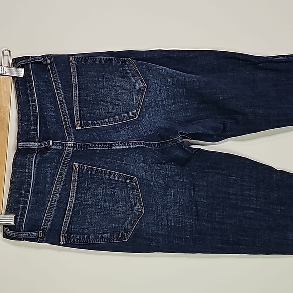 Gap dark wash 25x25 high rise skinny jeans - Picture 4 of 7